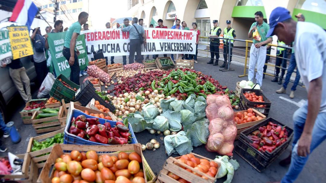 Productores de la FNC protestan por nulo apoyo del Estado: “Hay un  retroceso muy grave” - Última Hora | Noticias de Paraguay y el mundo, las  24 horas. Noticias nacionales e internacionales,