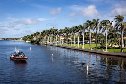 Las medidas de seguridad fueron reforzadas en torno a Mar-a-Lago