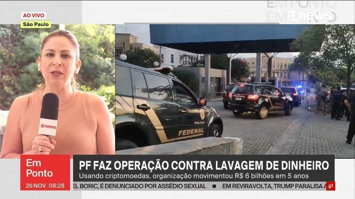 PF faz operação contra lavagem de dinheiro