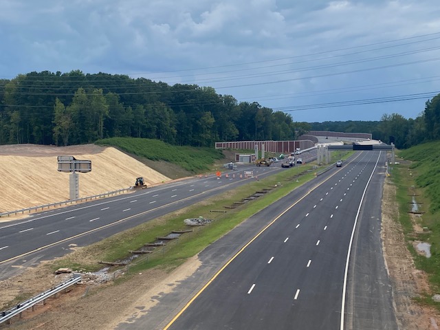 NEW SECTION OF TRIANGLE EXPRESSWAY // nc 540