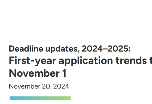 2025美本早申請數據公佈！中國學生激增9%，赴美留學會回暖嗎？