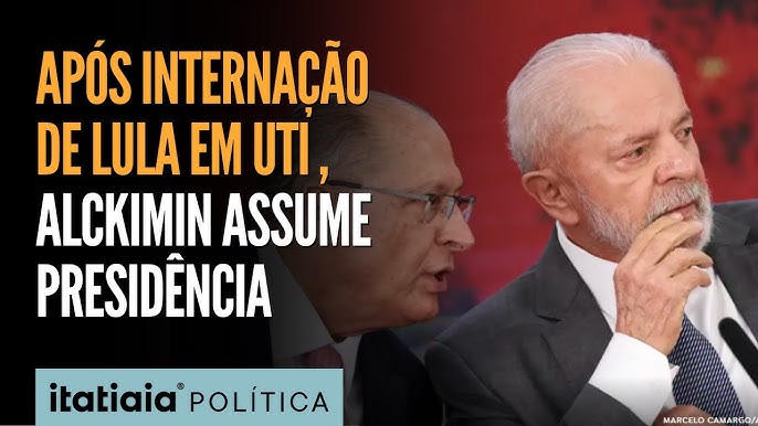 APÓS LULA SER OPERADO E INTERNADO EM UTI, ALCKIM ASSUME AGENDA DE  COMPROMISSOS DO PRESIDENTE