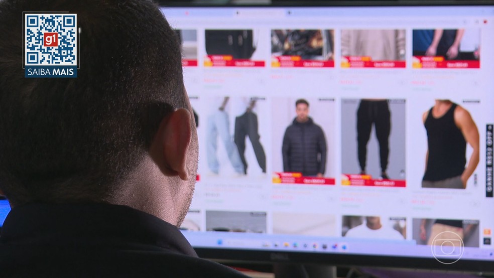 Sites internacionais começam a cobrar imposto em compras de até US$ 50 — Foto: Reprodução/TV Globo