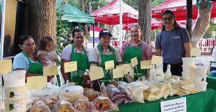 Hoy estamos acompañando la Feria de la Agricultura Familiar desde la Plaza  Mcal.López de San Pedro. Jornada de Gobierno en el Campo con la presencia  del presidente @santipenapy Todas las novedades Desde