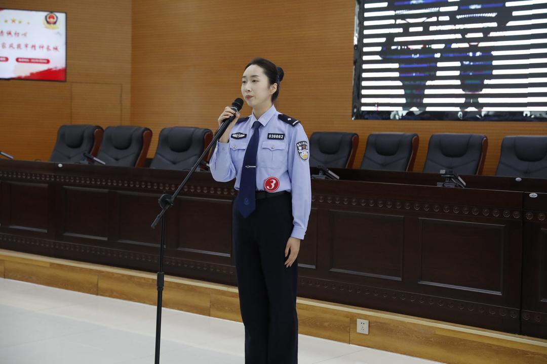 警营演讲燃爆！靖边公安解锁红色家风传承密码