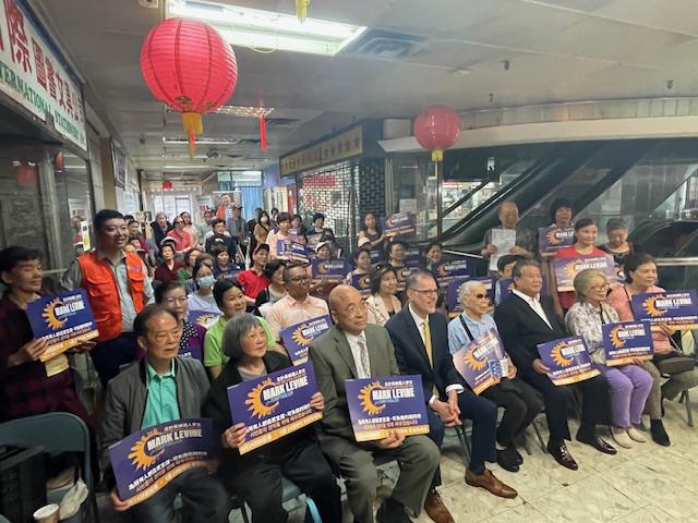 曼哈顿区长李文竞选纽约市主计长拜访华埠阐述政纲-环球头条 —— 全球华人的跨域资讯枢纽