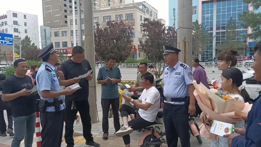 靖边县公安局：中考安保 圆满完成