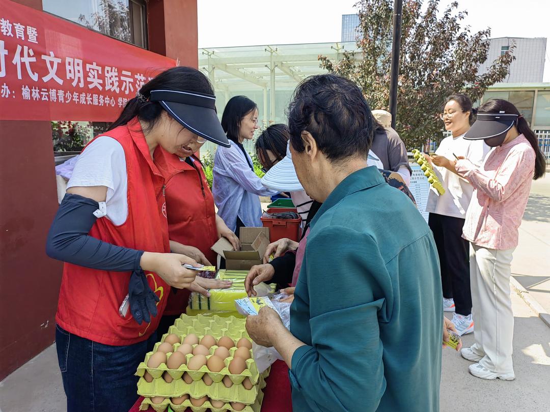 垃圾分类新玩法，志愿宣讲+实物兑换让“有害变有爱”！