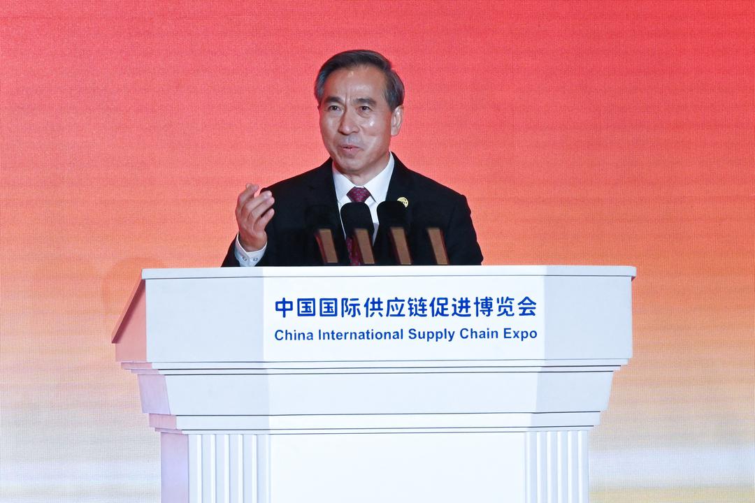 泰國中總林楚欽主席等領導參加第三屆中國國際供應鏈促進博覽會_全球_新闻_华人头条