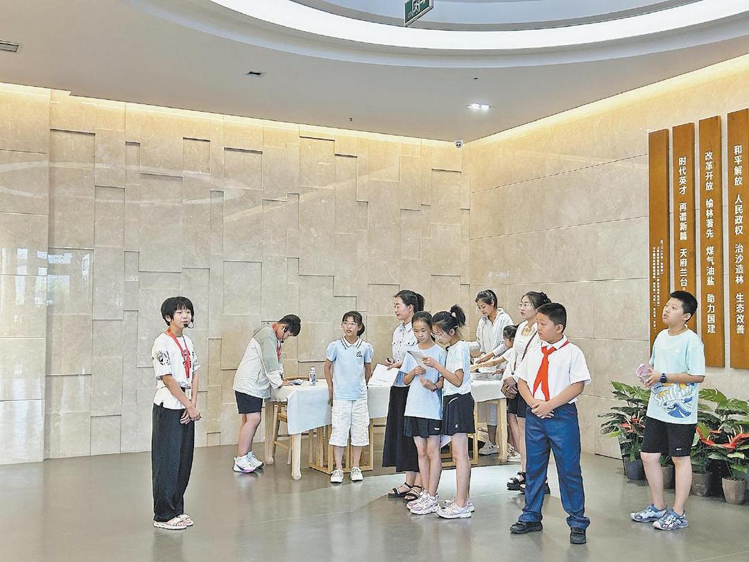 榆林市档案馆举办2025年暑期“学生志愿者讲解员”培训活动