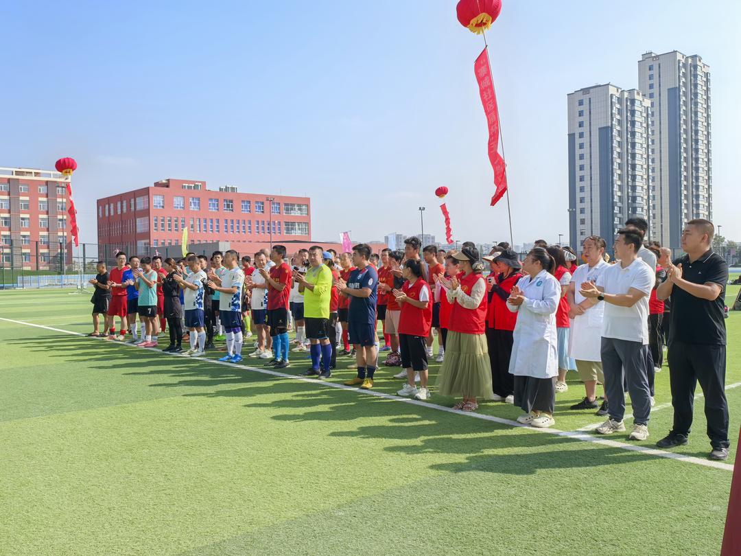 2025年“全民健身 运动三秦”陕西省群众体育赛事五级联赛（榆阳赛区）暨第二届“寨城社区盾杯”五人制足球比赛盛大开幕