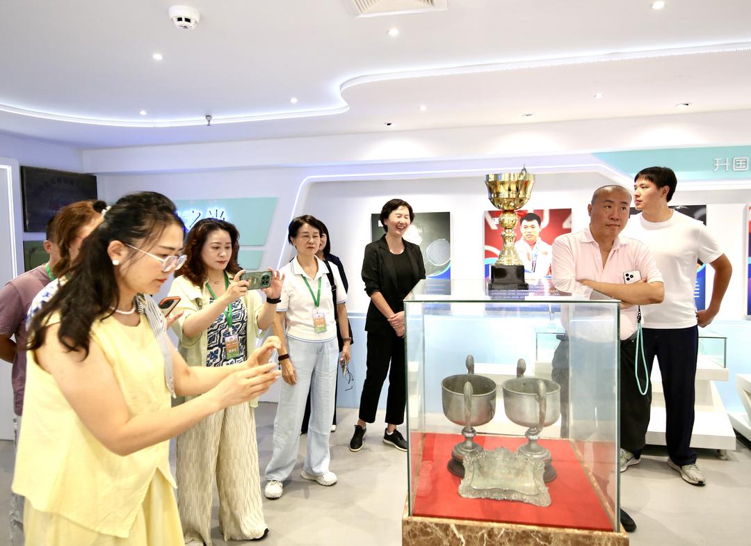 图片[5]-解秘“羽球基因”的全民密码 华媒代表团访益阳：中国羽毛球之乡-华闻时空