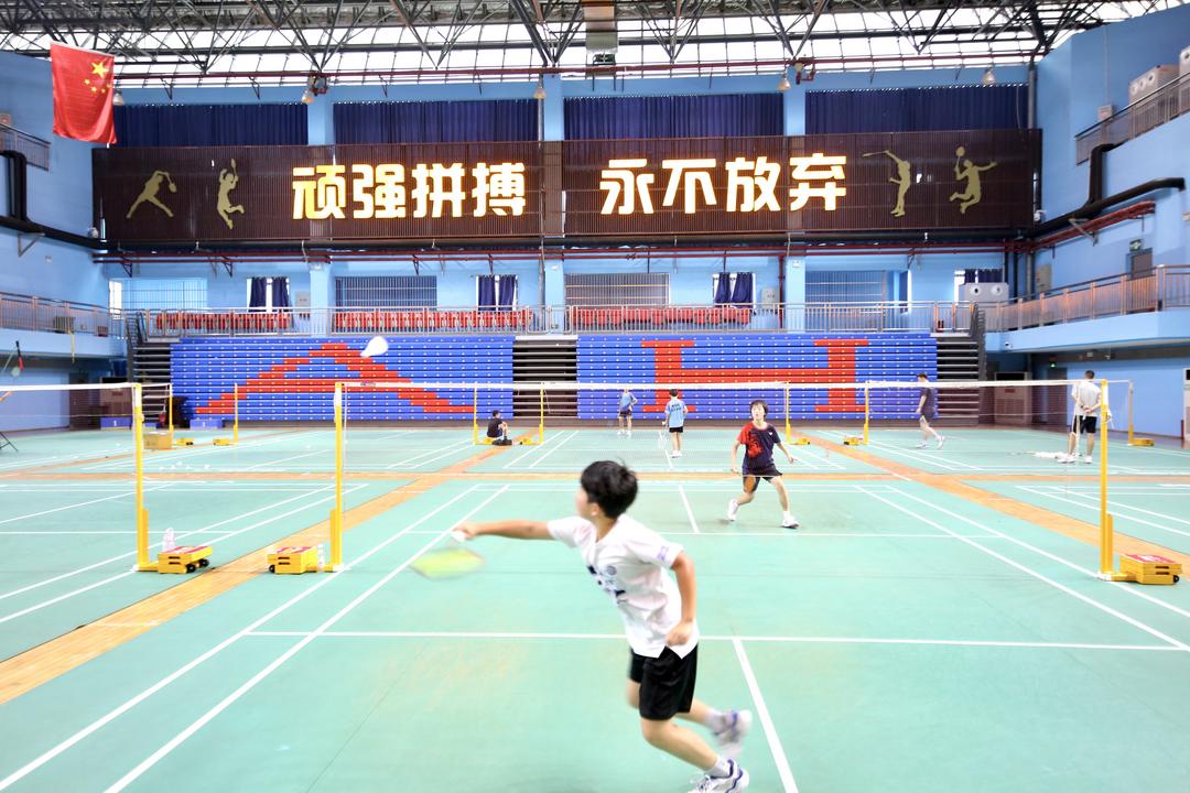 图片[4]-解秘“羽球基因”的全民密码 华媒代表团访益阳：中国羽毛球之乡-华闻时空