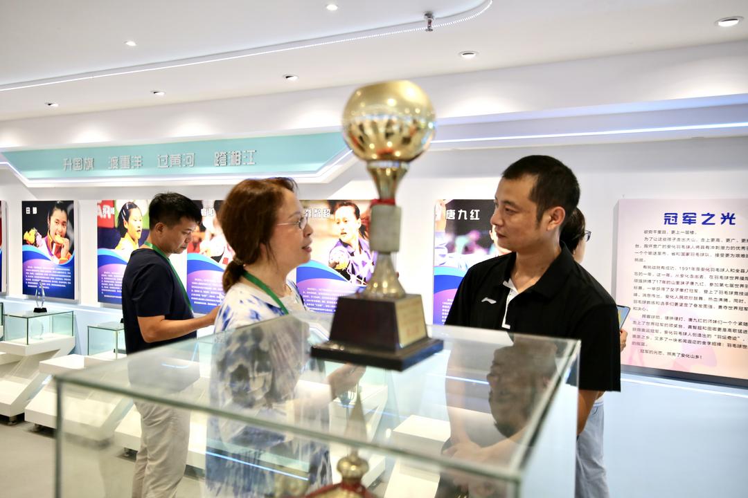 图片[6]-解秘“羽球基因”的全民密码 华媒代表团访益阳：中国羽毛球之乡-华闻时空