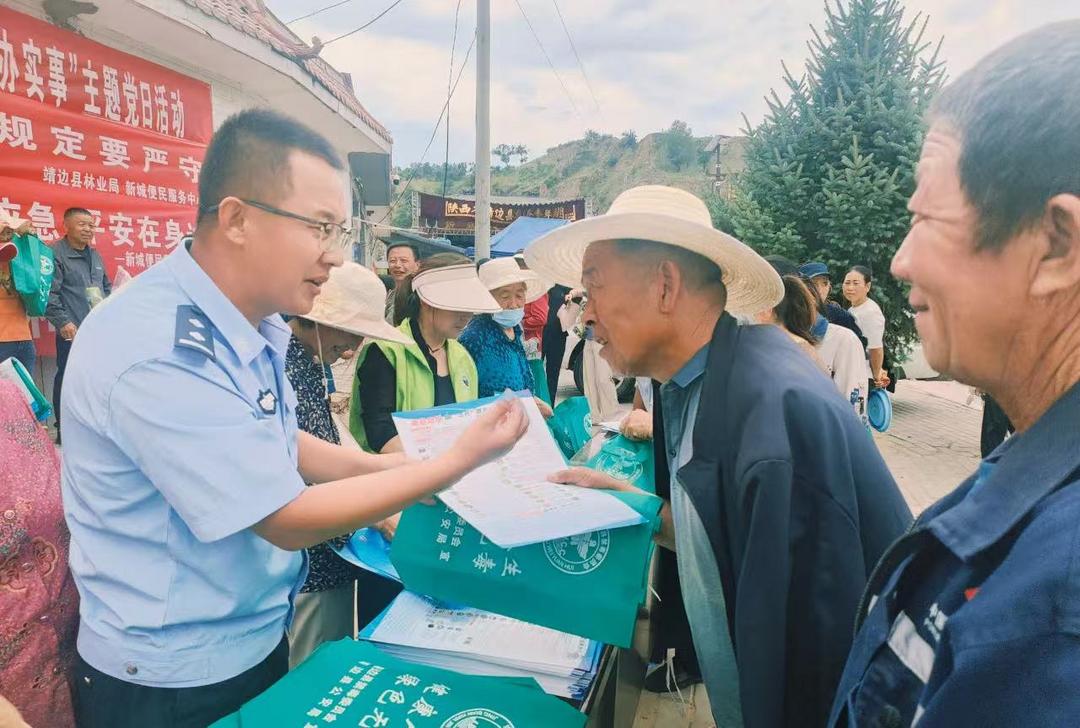 靖边公安：热辣滚烫的守护