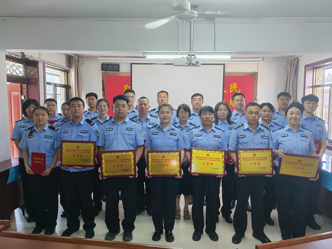 “脑力比拼”中较量“真功夫”——张家畔派出所举行主题知识竞赛