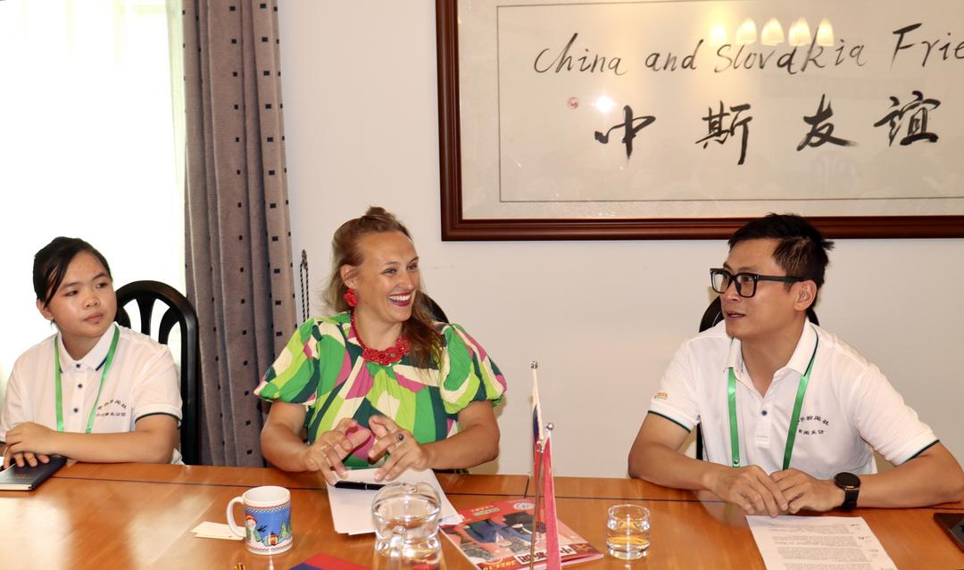 图片[3]-“见证友谊” 中外新闻社小记者2025暑期访问斯洛伐克驻华大使馆-华闻时空