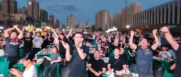 德尔森啤酒足球音乐派对燃情绽放 陕西联合第二现场嗨翻全场