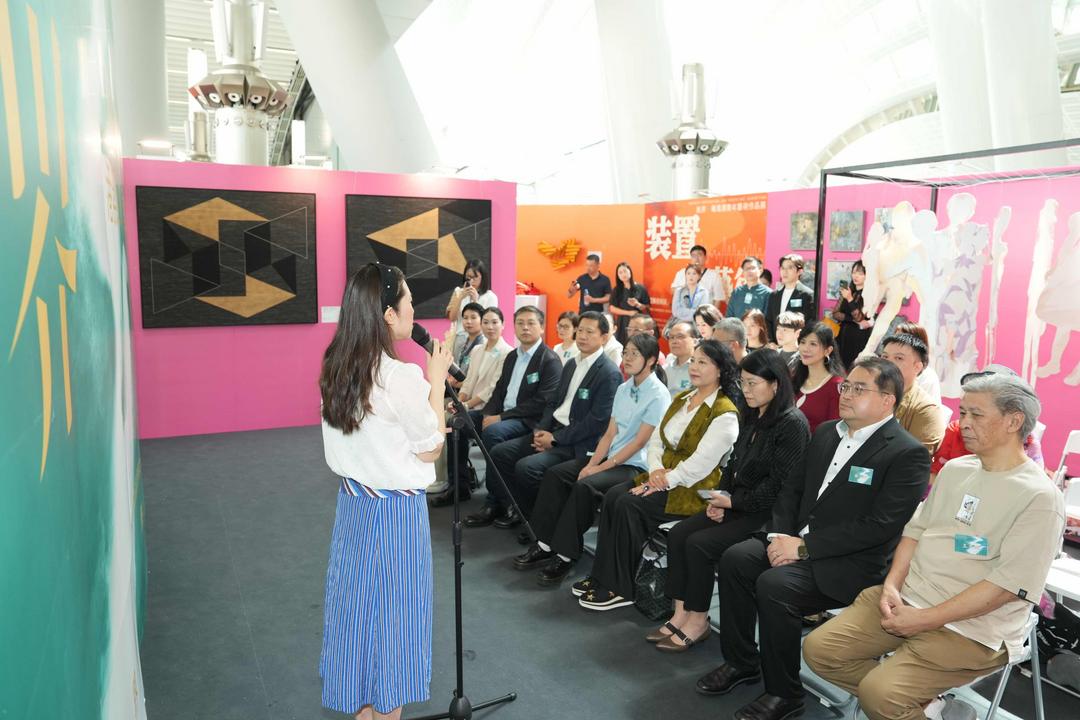 图片[2]-“无界”灵感闪耀香江 粤港澳青年艺术展在西九龙亮相-华闻时空