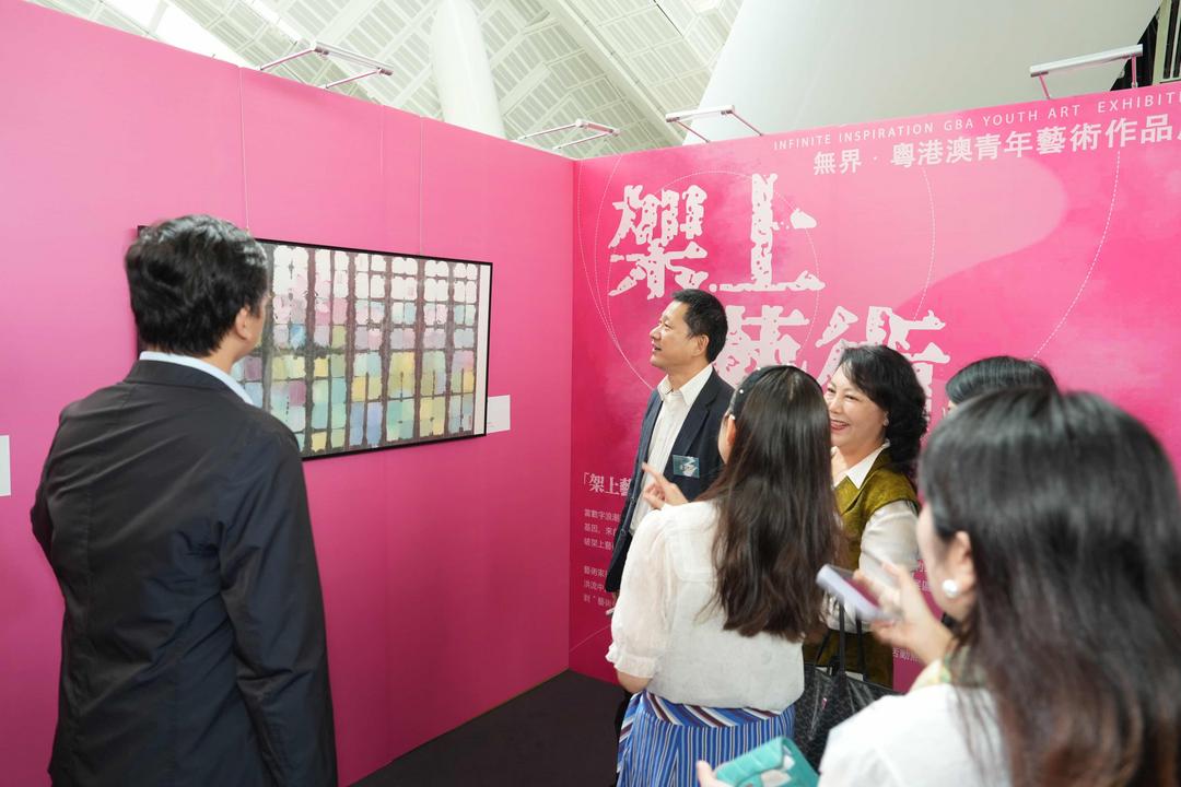 图片[5]-“无界”灵感闪耀香江 粤港澳青年艺术展在西九龙亮相-华闻时空