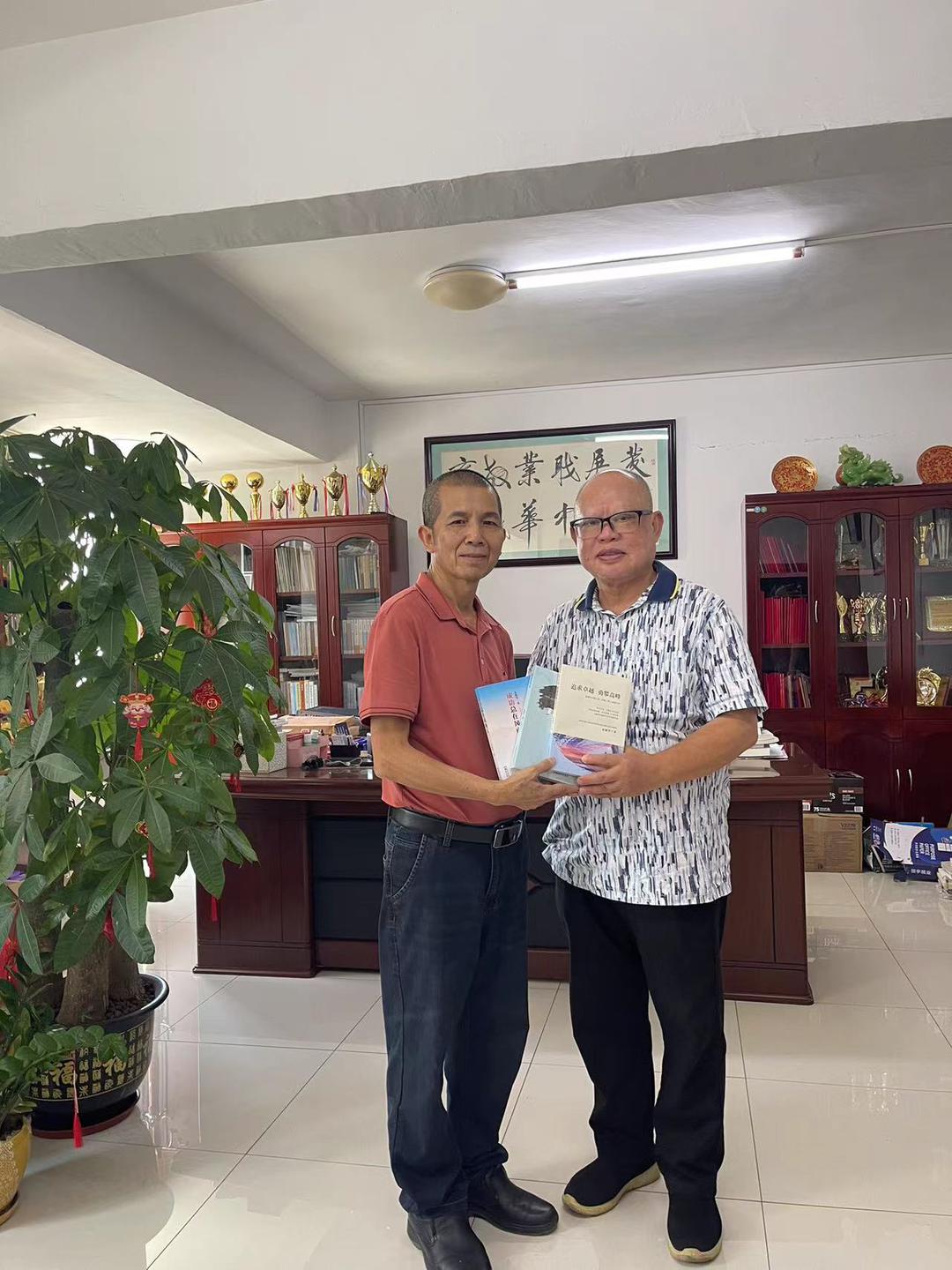 图片[4]-大湾区时报副总编李翔一行到访台山文评协会，进行文化交流-华闻时空