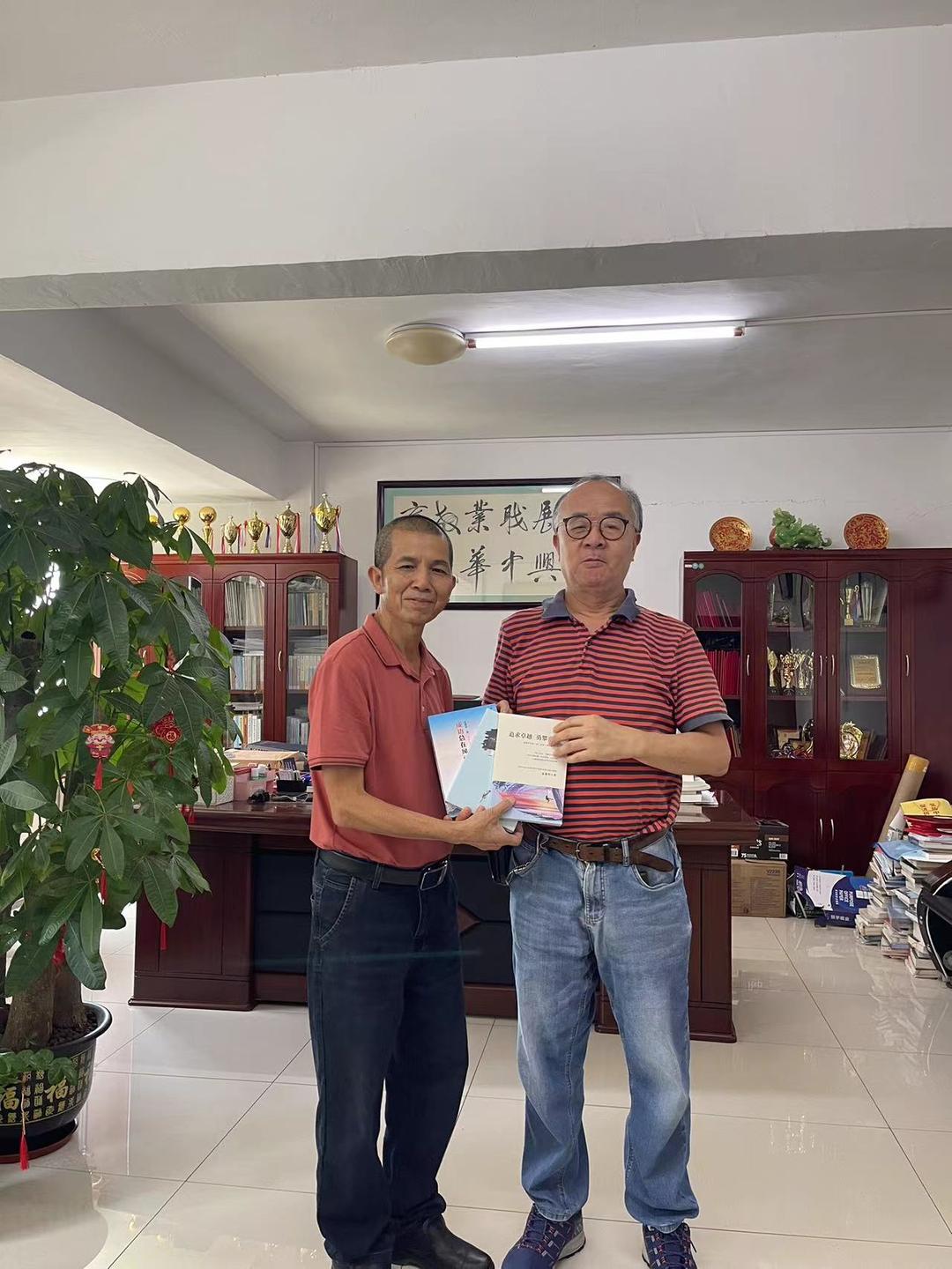 图片[5]-大湾区时报副总编李翔一行到访台山文评协会，进行文化交流-华闻时空