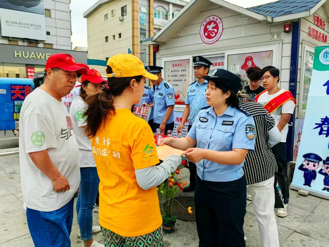 天津靜海:聚力上合峰會(huì)志愿崗?fù)ぁ安淮蜢取? alt=