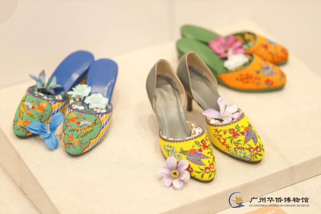 "南洋侨梦 绣履风华"娘惹珠绣鞋展在广州华侨博物馆开幕