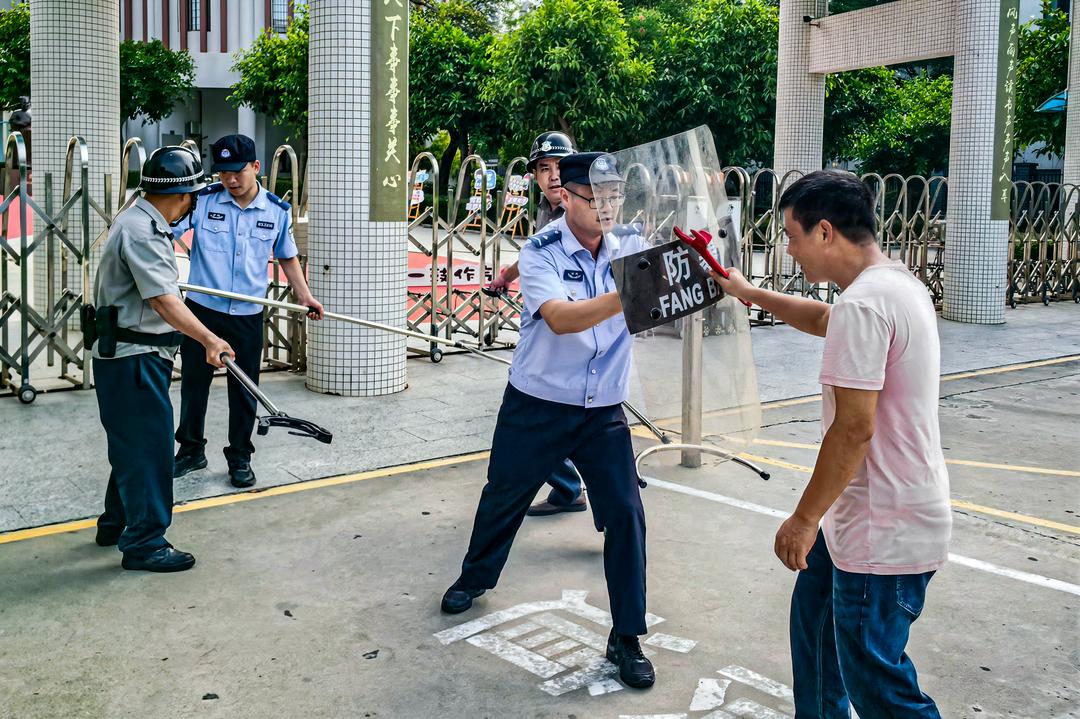 美林派出所民輔警深入轄區學校開展開學第一課 (2)