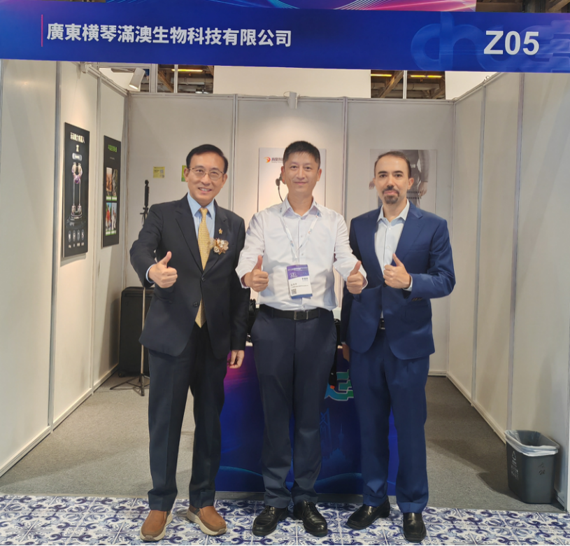 “AI+穿带外骨骼机器人”亮相高品会 丘兴方：拓展湾区市场-华闻时空