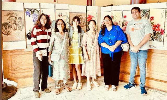 图片[5]-中国画家何瑞丽《中美山水画集展》40幅佳作亮相洛杉矶-华闻时空