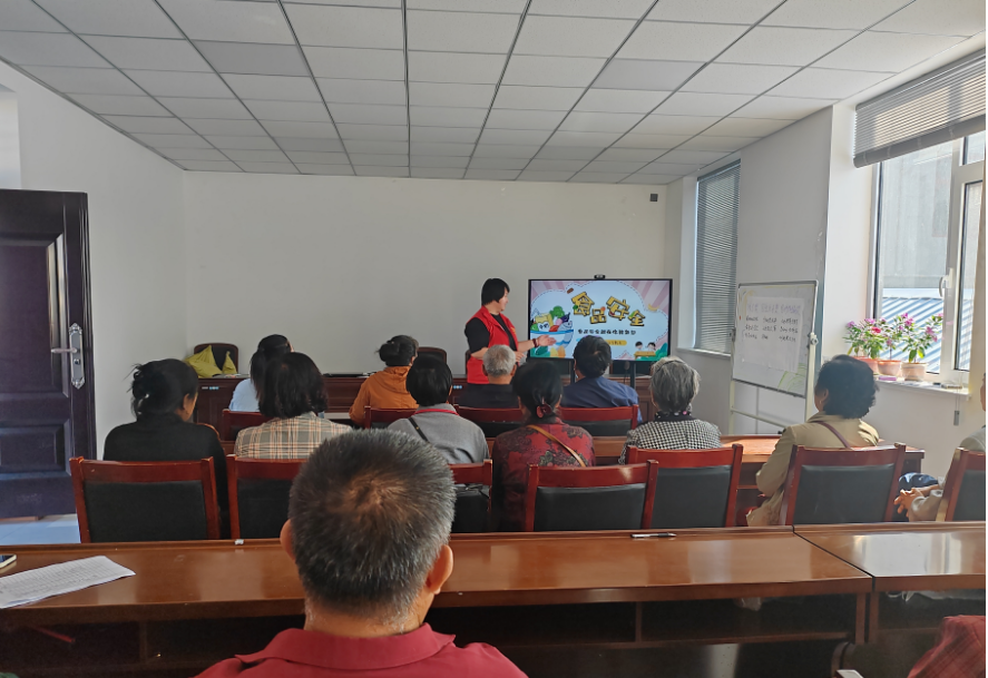 榆阳区鼓楼街道红文昌楼社区开展食品安全专题讲座 为老年人守护“舌尖安全”​