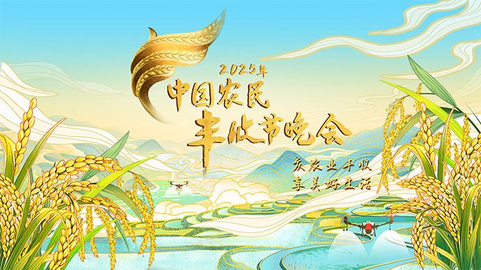 中国农民丰收节晚会海报-横版
