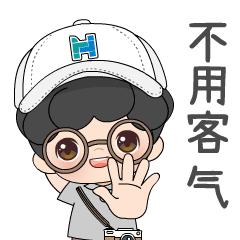 "小华小侨"拍了拍您,华人头条ip表情包上线啦!