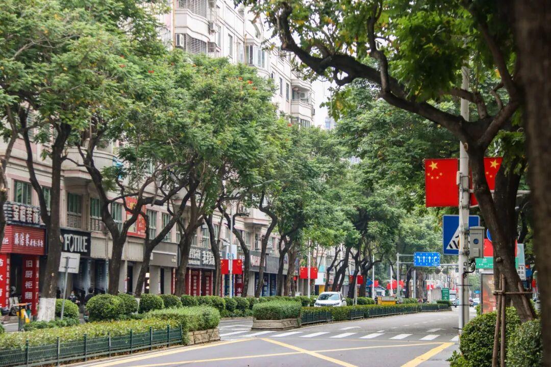 丰泽处处"中国红" 街巷国庆氛围浓