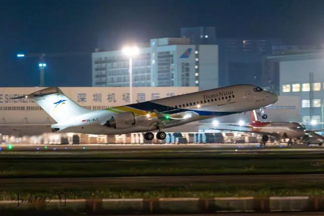 图片[3]-C909深圳首飞，直飞国际航线！-华闻时空