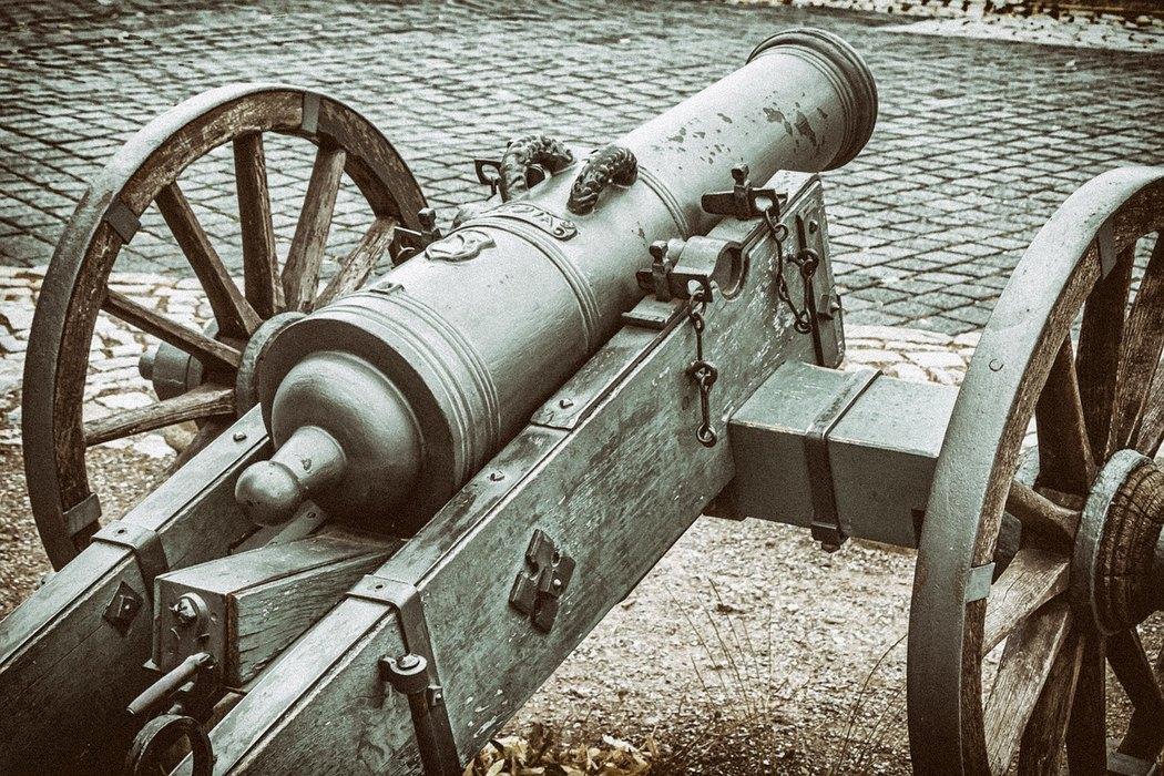 大炮，武器，第一次世界大战