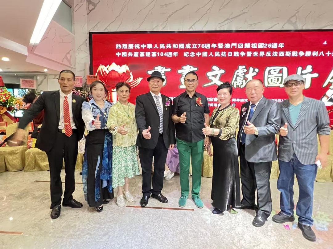 图片[43]-“書畫文獻圖片展”開幕 李文君：認識抗戰歷史，傳承民族精神-华闻时空