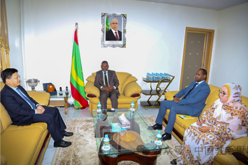 西非华声》 I 毛里塔尼亚：唐中东大使会见内政、地方分权与地方发展部