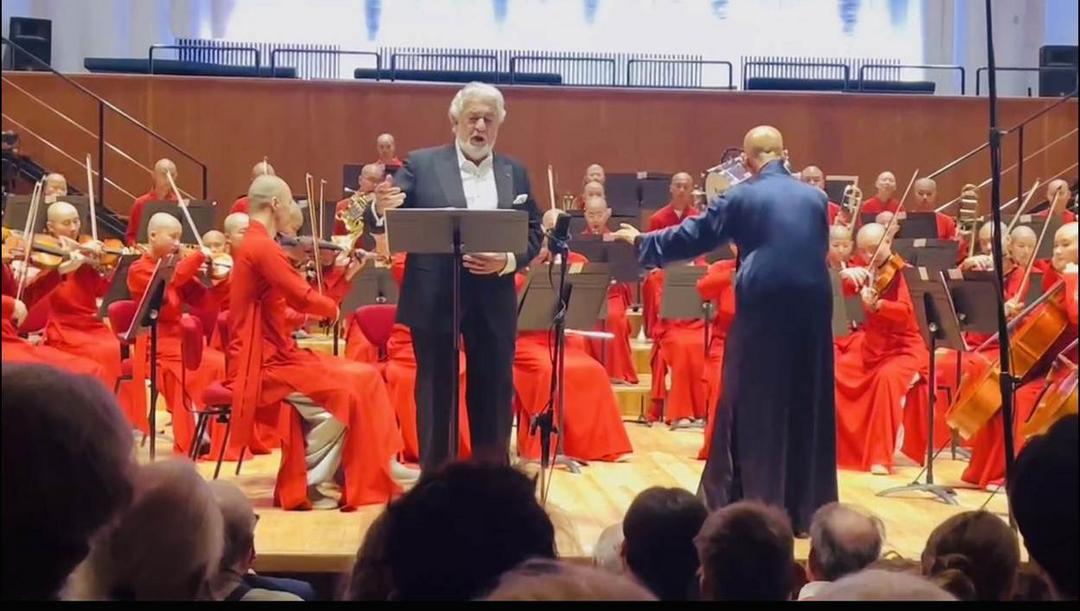 图片[3]-“江南才子”孙晓华：墨赠多明戈——中国笔墨在米兰绽放光彩-华闻时空