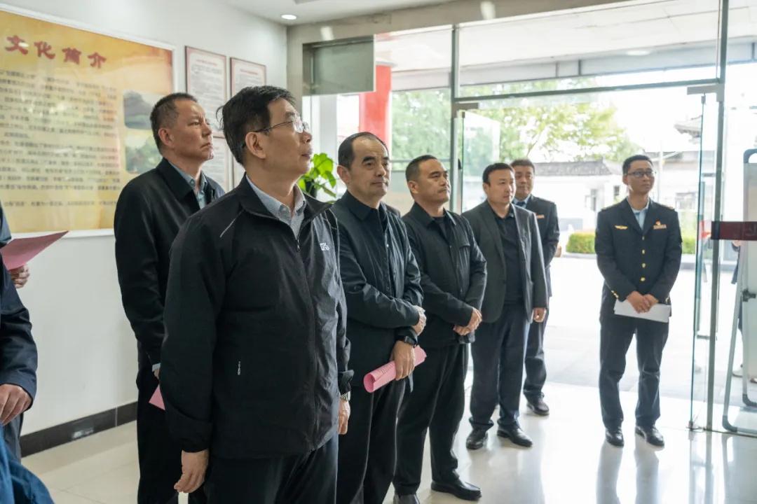 陕西省市场监督管理局领导深入陕西白水杜康酒厂调研指导非公经济党建工作