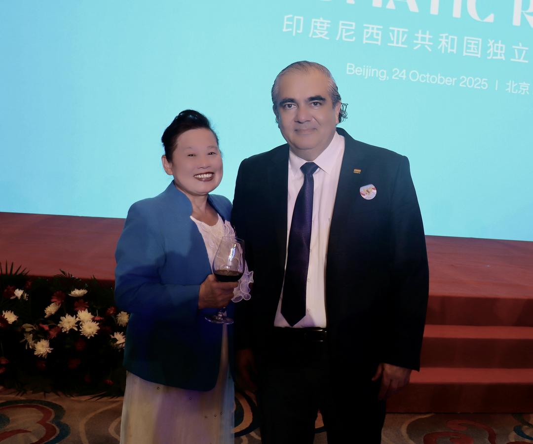 图片[6]-韦燕总裁同多国大使出席印尼独立80周年国庆招待会-华闻时空