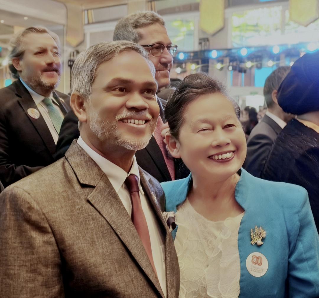 图片[4]-韦燕总裁同多国大使出席印尼独立80周年国庆招待会-华闻时空