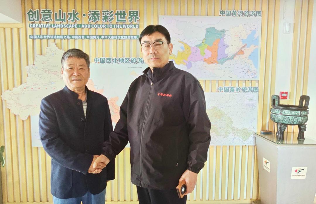 世界旅游宣传推广联盟主席常建国拜会西北旅游协作区秘书处-华闻时空