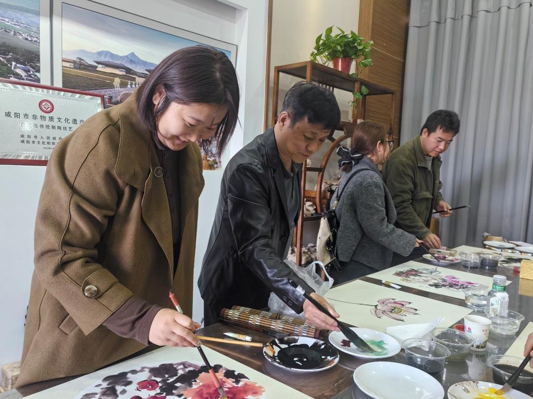 寻迹昭陵文脉,笔绘袁家古韵——西安市雁塔区美术家协会艺术交流与采风活动圆满举行