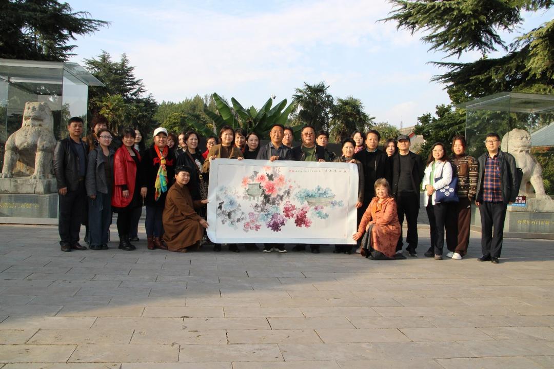 寻迹昭陵文脉,笔绘袁家古韵——西安市雁塔区美术家协会艺术交流与采风活动圆满举行