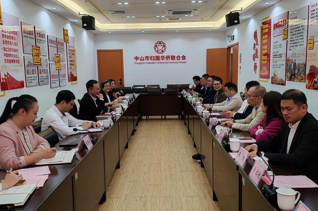 十一国海外侨领到访中山侨联 侨助“百千万工程”建言献策