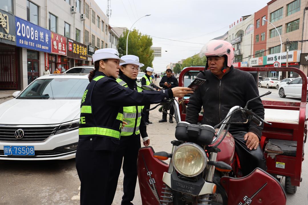 靖边公安交管大队：多维发力，织密交通安全宣传网