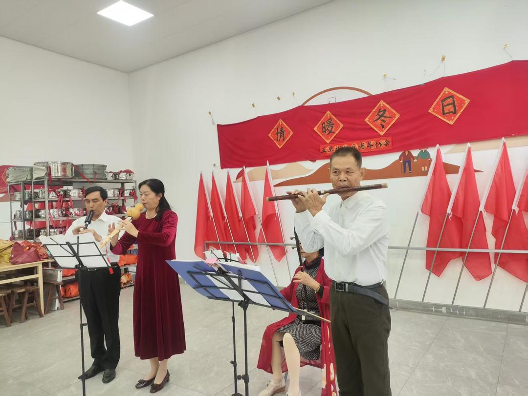 福建永春县五里街社区老年协会举办冬季文艺演出活动