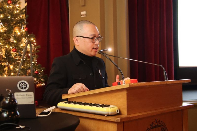 李德伦音乐基金会举行中西汇粹音乐宴会 加拿大共工新闻社社长孙瑞祥教授采访李德伦音乐基金会理事长李燕女士(图4) 李德伦音乐基金会举行中西汇粹音乐宴会 加拿大共工新闻社社长孙瑞祥教授采访李德伦音乐基金会理事长李燕女士(图4)